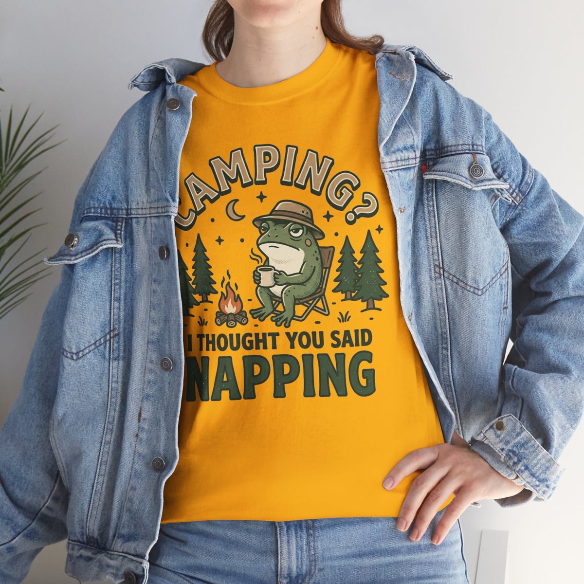 Camping? I Thought You Said Napping T-Shirt