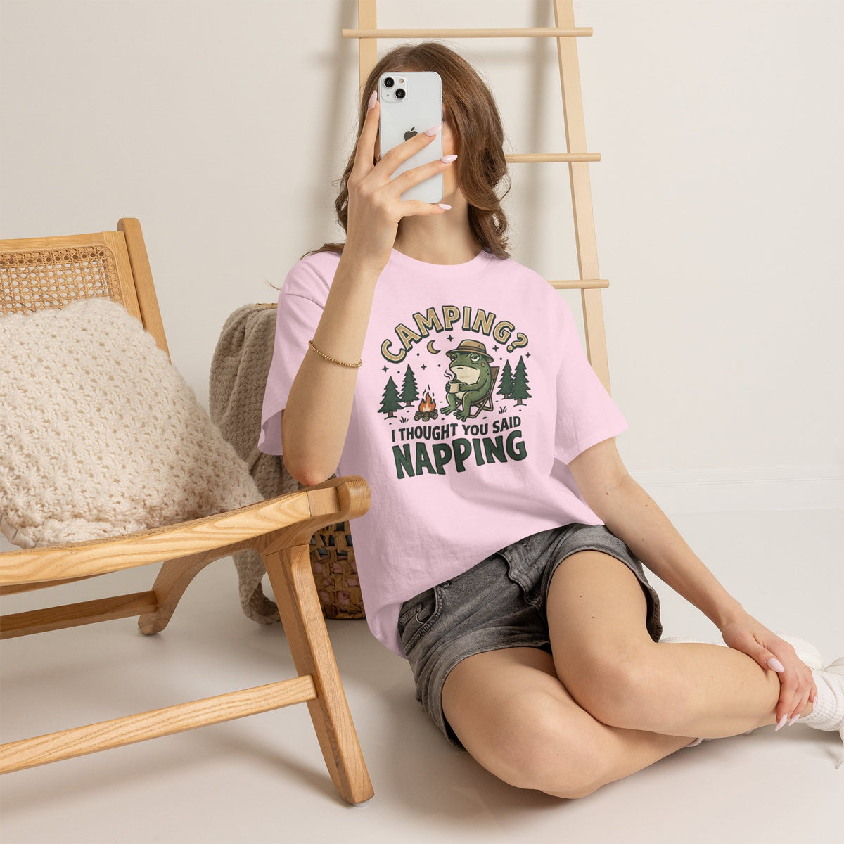 Camping? I Thought You Said Napping T-Shirt
