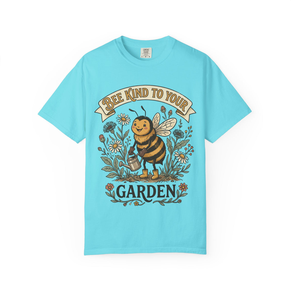 'Bee Kind to Your Garden' Cute Bee Gardening T-Shirt