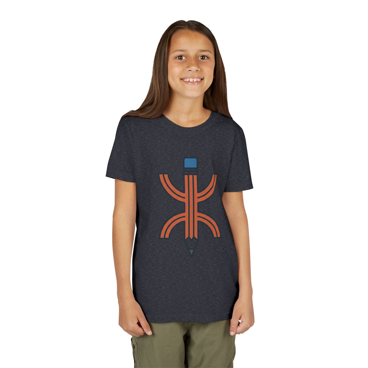 Pencil Logo Creative Kids Tee