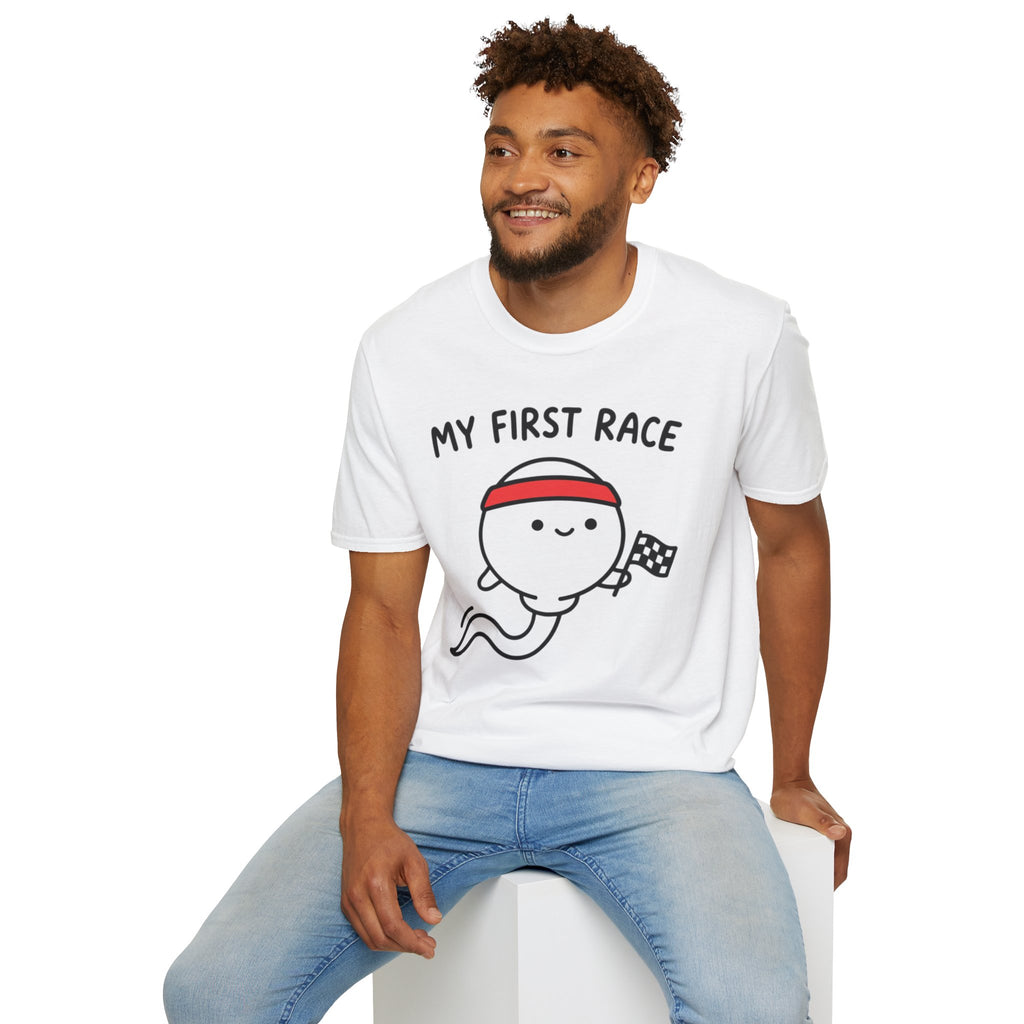 My First Race T‑Shirt — Cute Baby First Race Bodysuit Gift