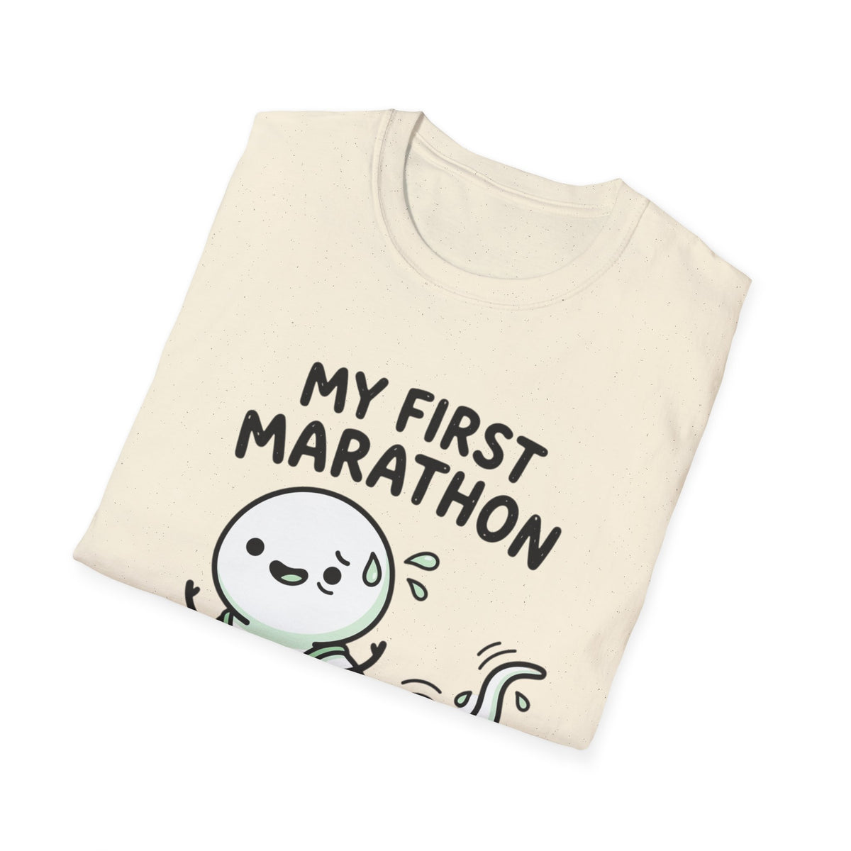 My First Marathon T-Shirt — Cute Beginner Runner Tee