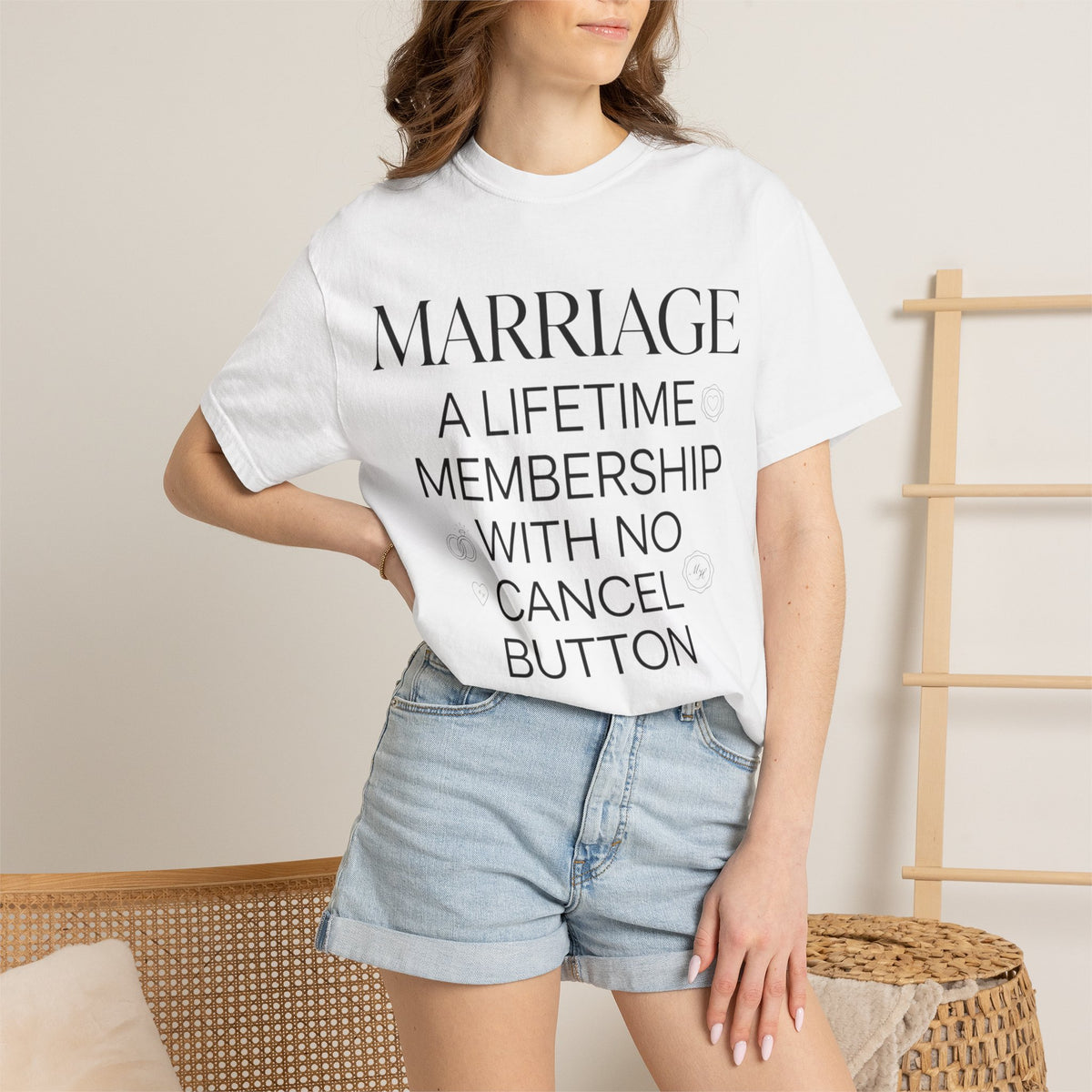 Marriage: A Lifetime Membership T-Shirt