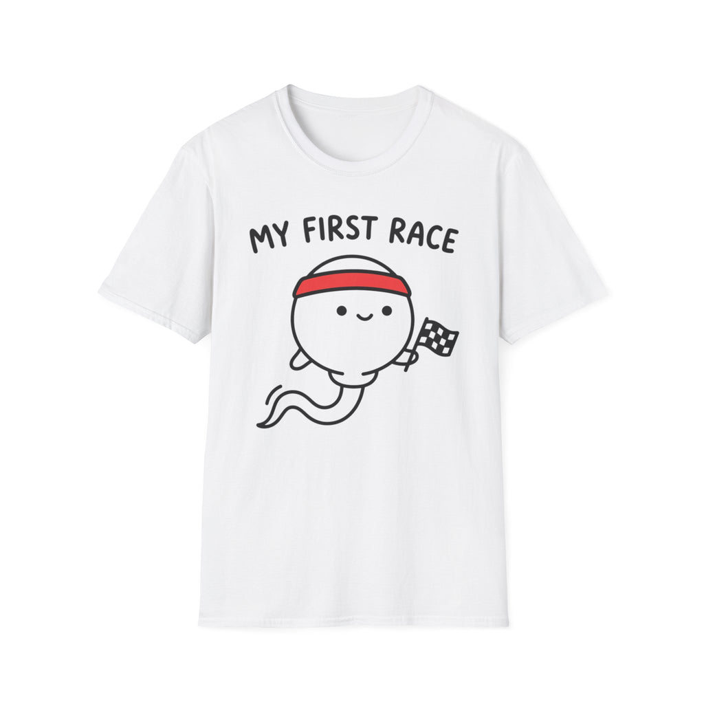 My First Race T‑Shirt — Cute Baby First Race Bodysuit Gift