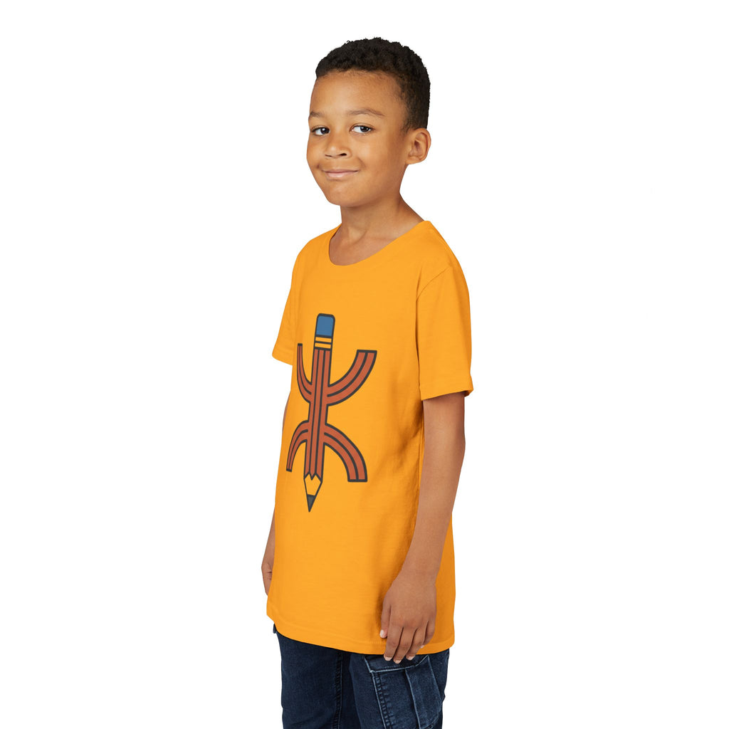 Pencil Logo Creative Kids Tee