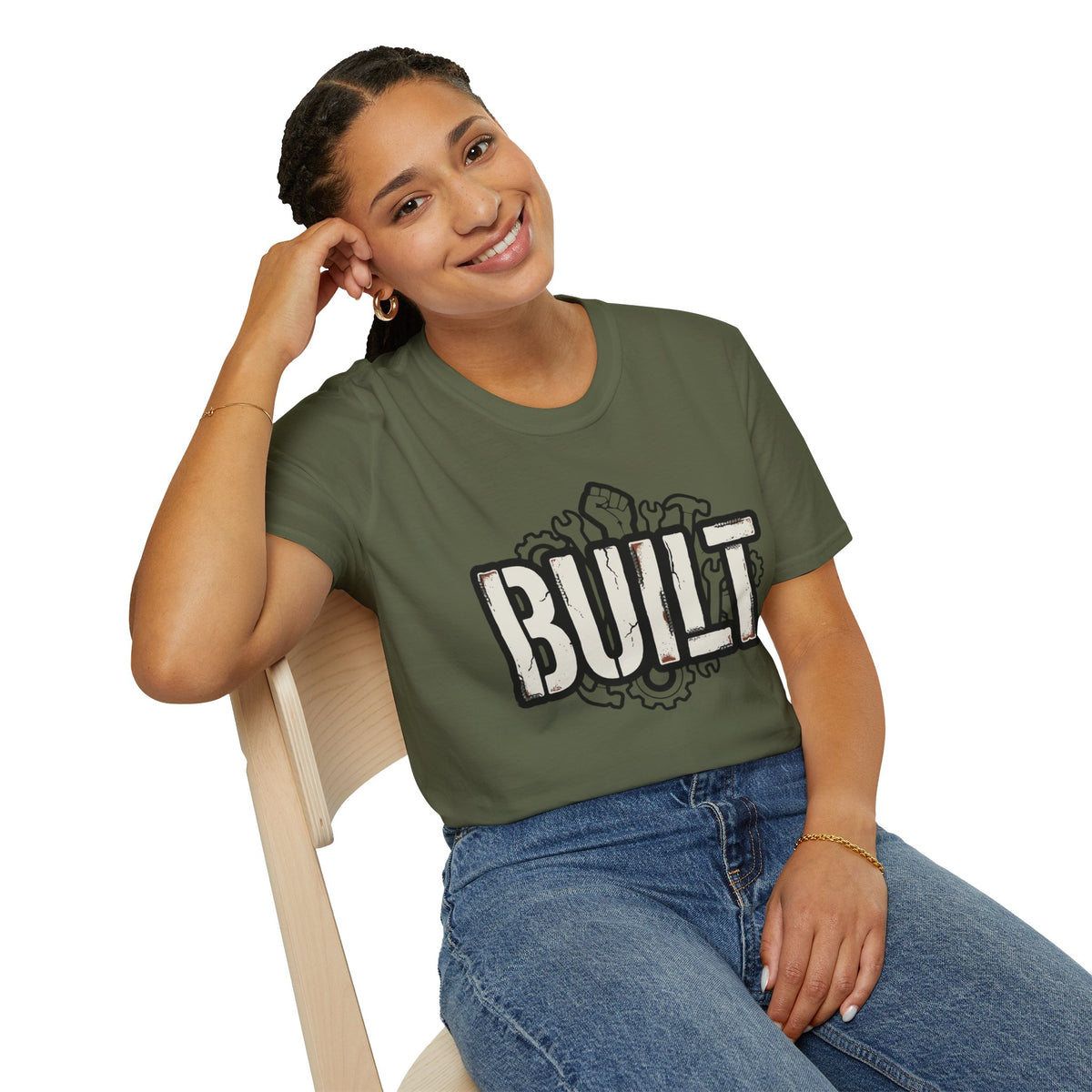 Built Graphic T-Shirt — Mechanic & Maker Workshop Tee