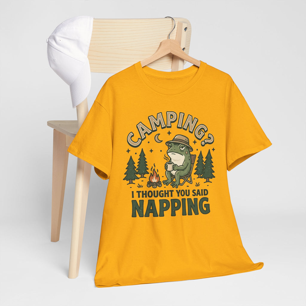 Camping? I Thought You Said Napping T-Shirt