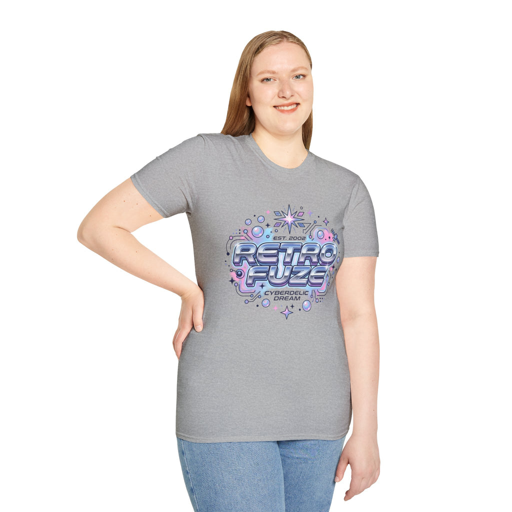 Retro Futuristic T-Shirt — "Retro Evlze" Graphic Tee (Est. 2002)