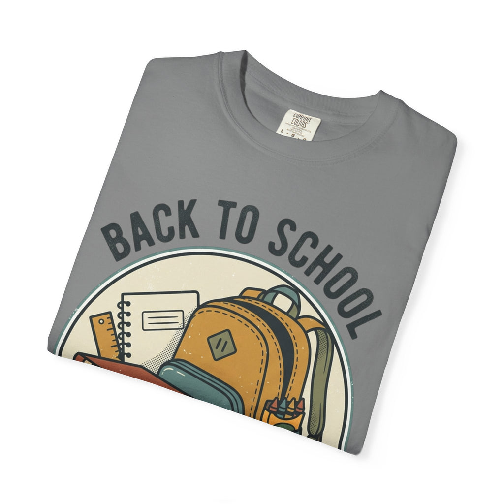 Back to School 'Professional Student' T-Shirt — Backpack & Books Graphic