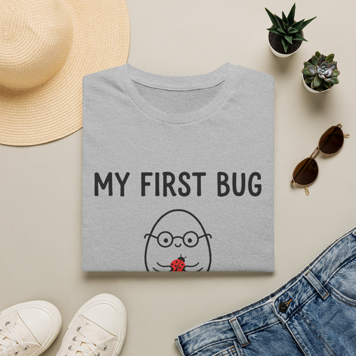 My First Bug T-Shirt — Cute Pregnancy Announcement Tee