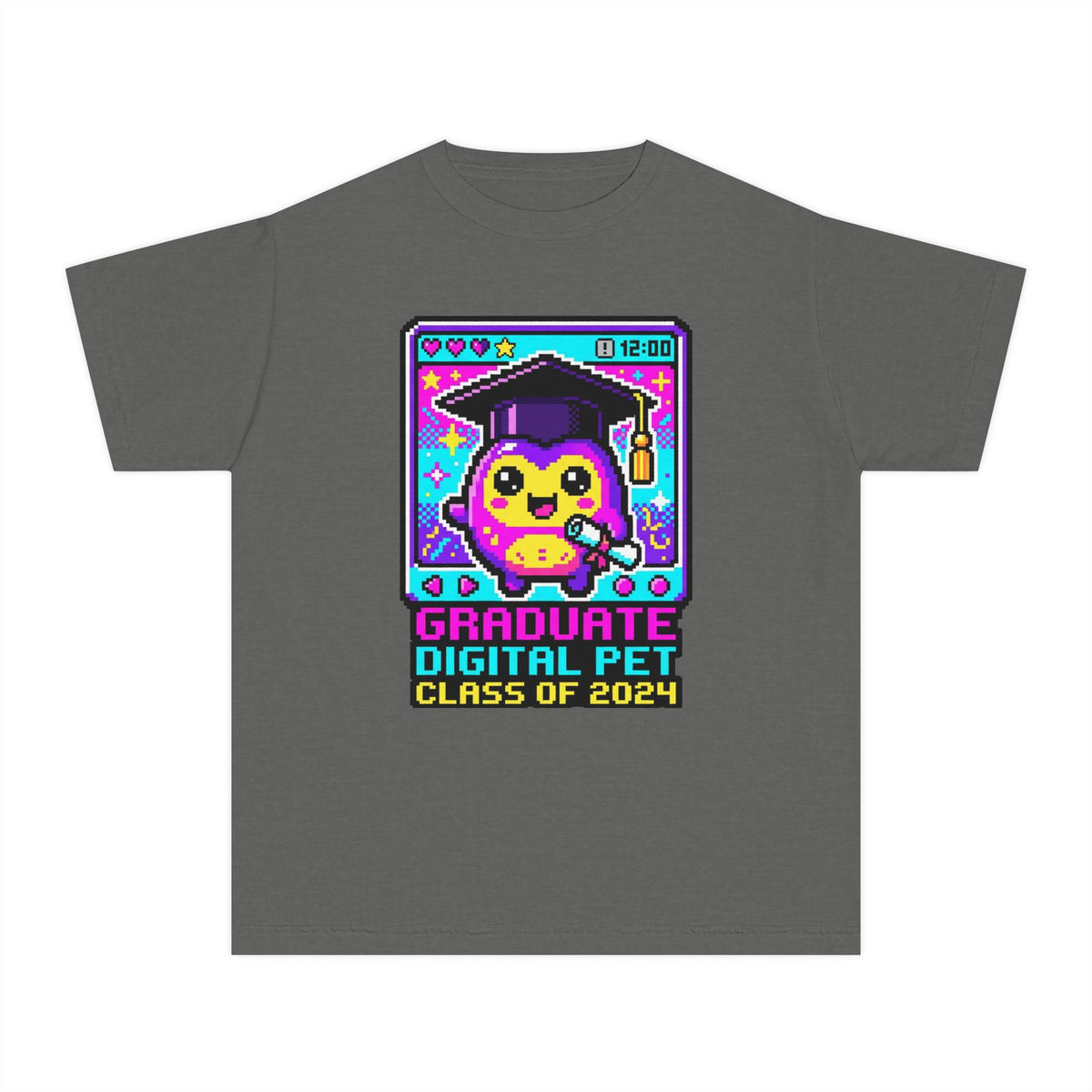 Graduate Digital Pet Kids Tee