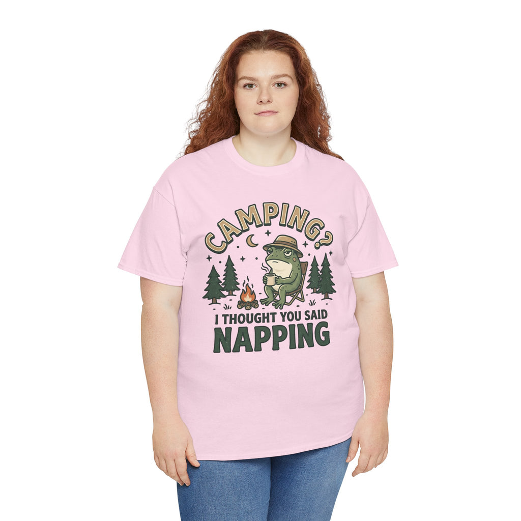 Camping? I Thought You Said Napping T-Shirt