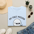 My First Mission Ghost T-Shirt — Cute Spooky Halloween Tee