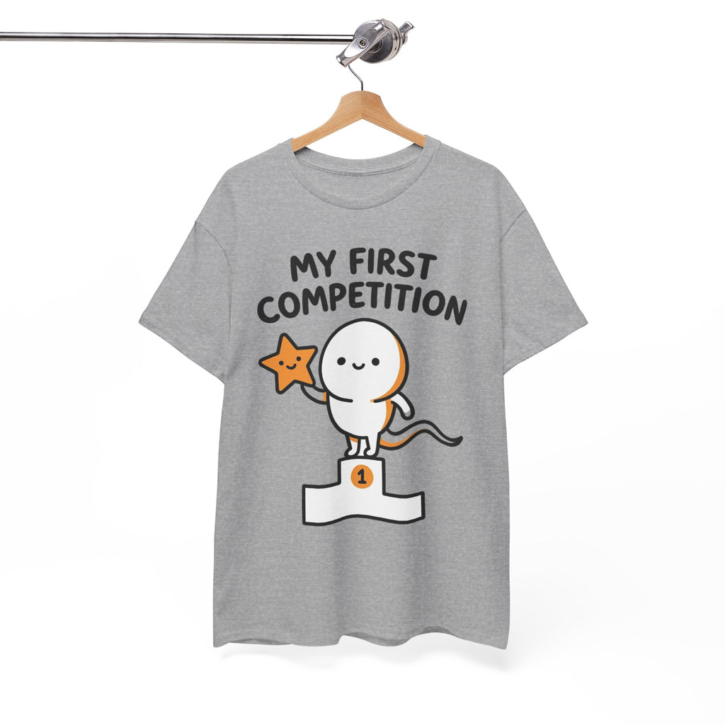 My First Competition Kids T‑Shirt – Cute Champ Podium Design