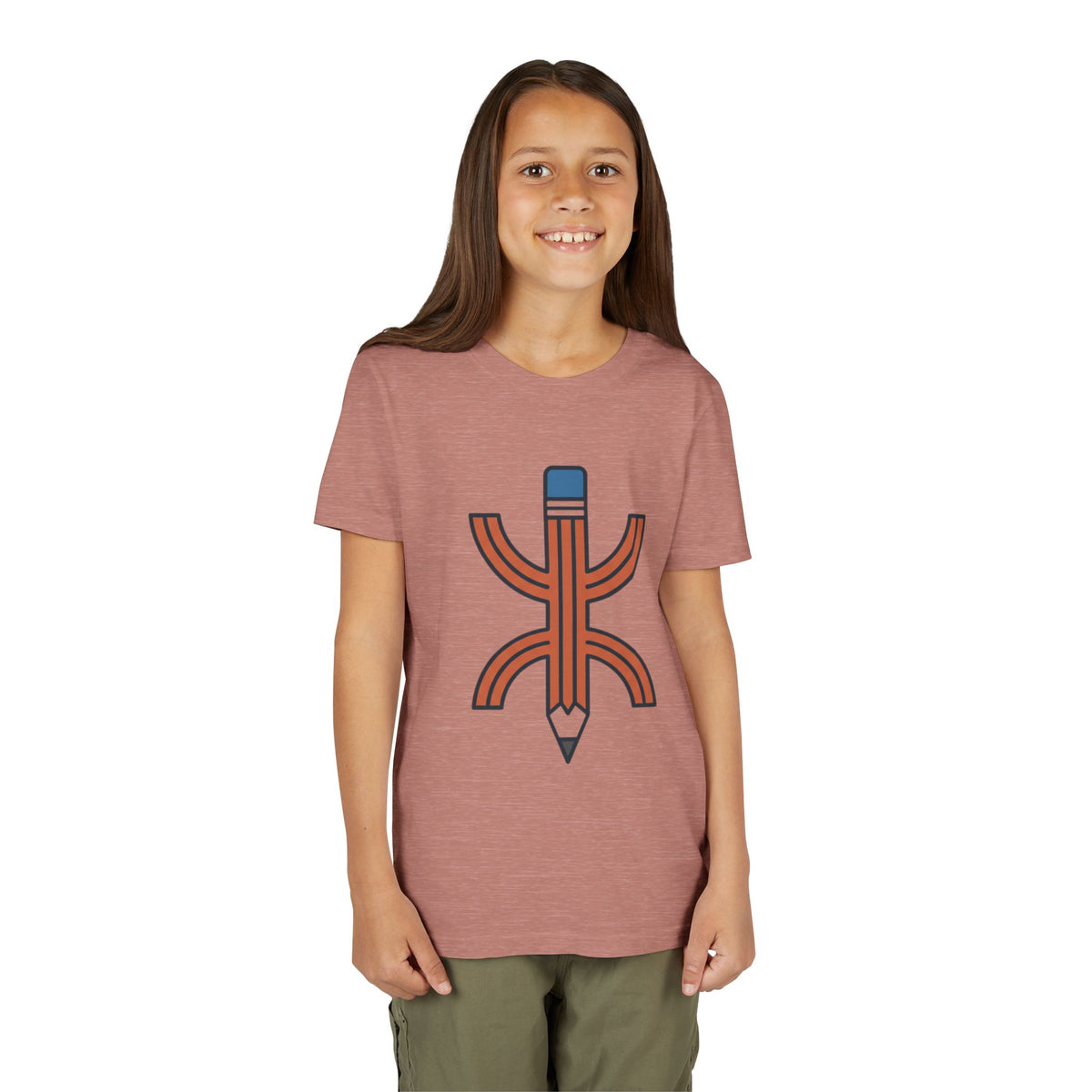 Pencil Logo Creative Kids Tee