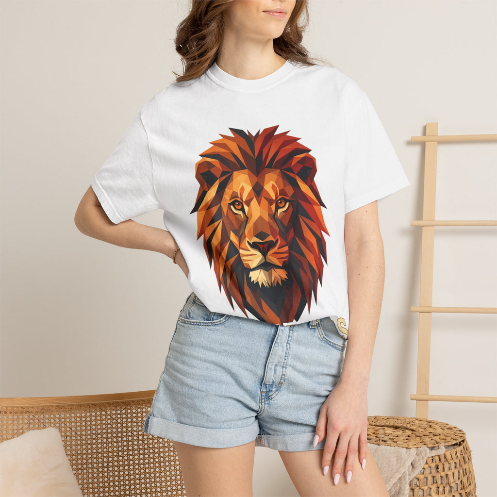 Fearless Lion T-Shirt — Bold Graphic Tee with Lion Head