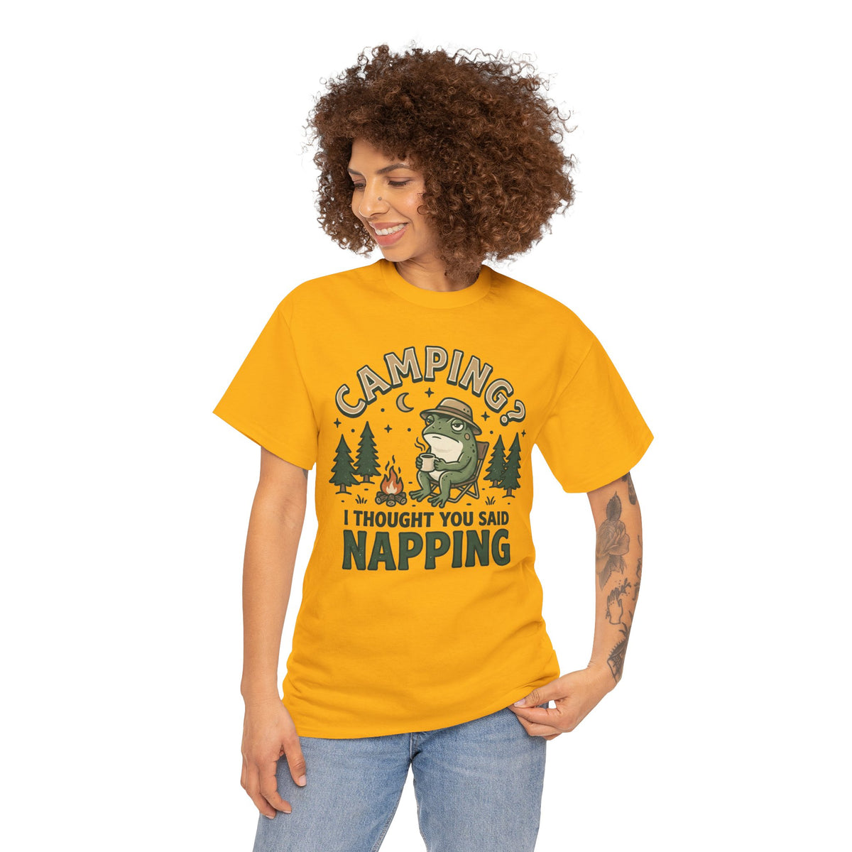 Camping? I Thought You Said Napping T-Shirt