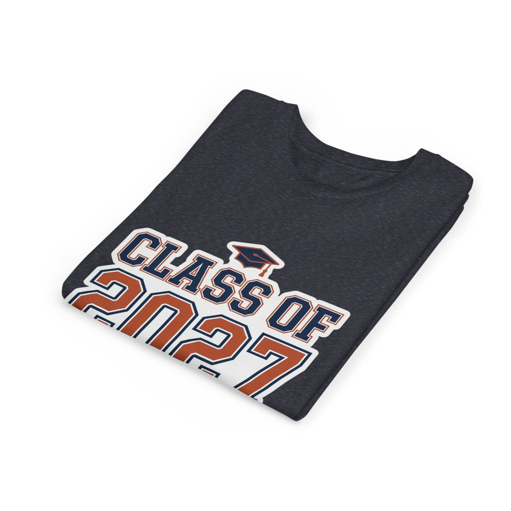 Class of 2027 Graduation Cap Kids Tee