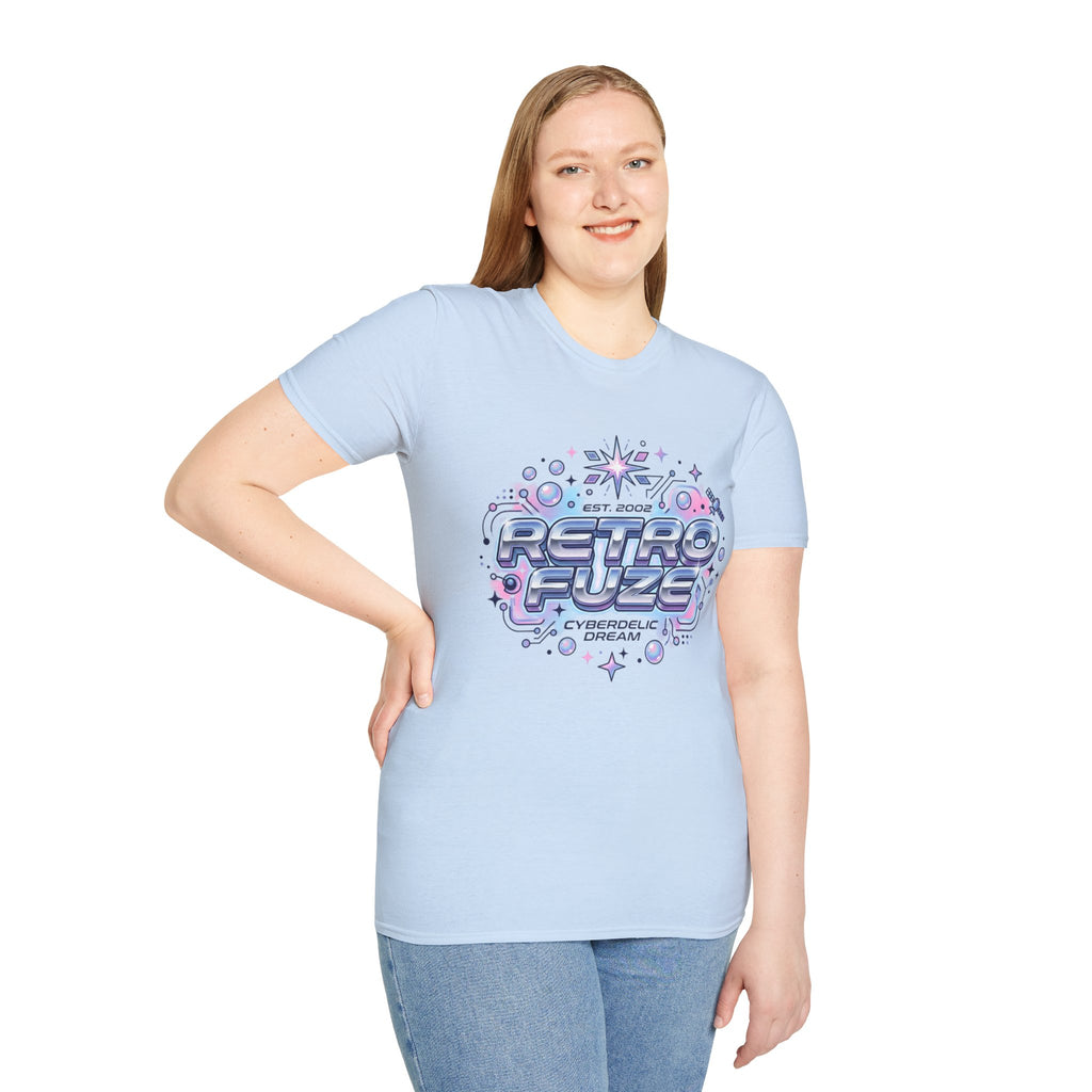 Retro Futuristic T-Shirt — "Retro Evlze" Graphic Tee (Est. 2002)