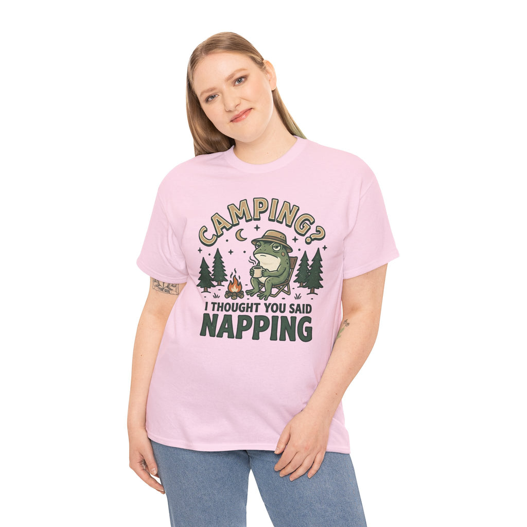 Camping? I Thought You Said Napping T-Shirt