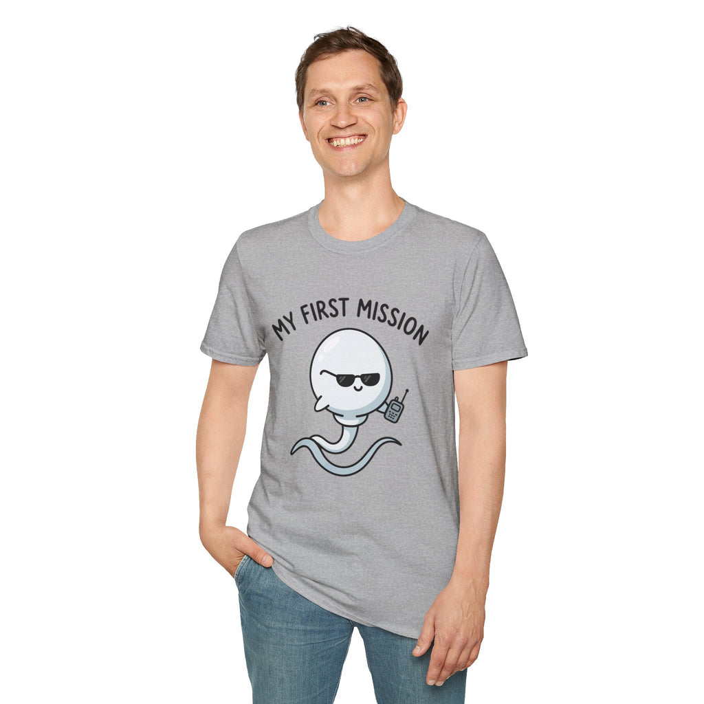 My First Mission Ghost T-Shirt — Cute Spooky Halloween Tee