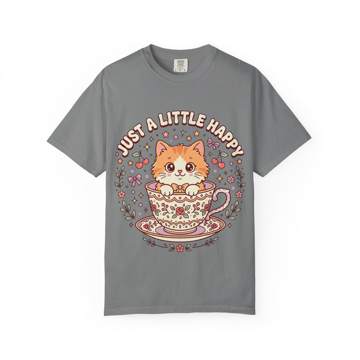 Just a Little Happy Kitty Tee