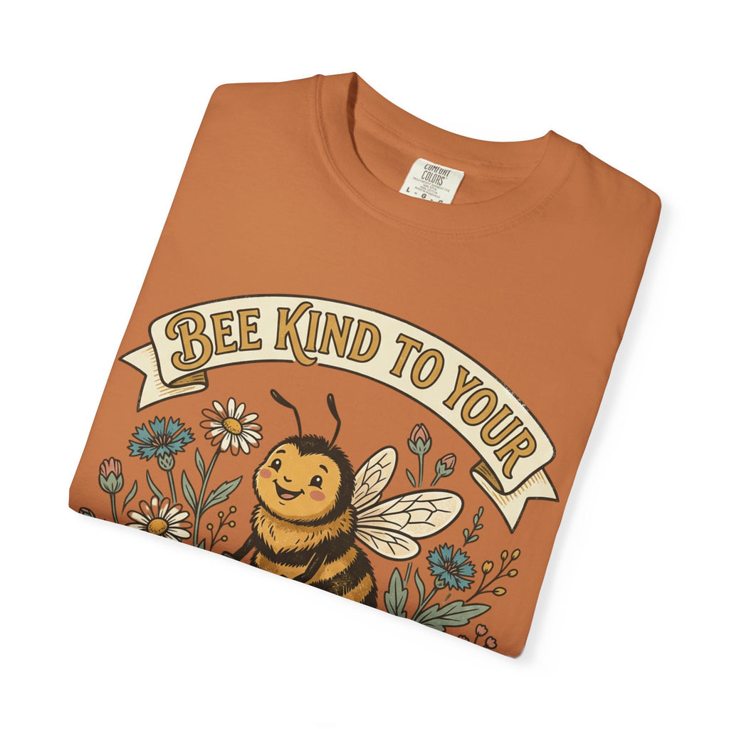 'Bee Kind to Your Garden' Cute Bee Gardening T-Shirt