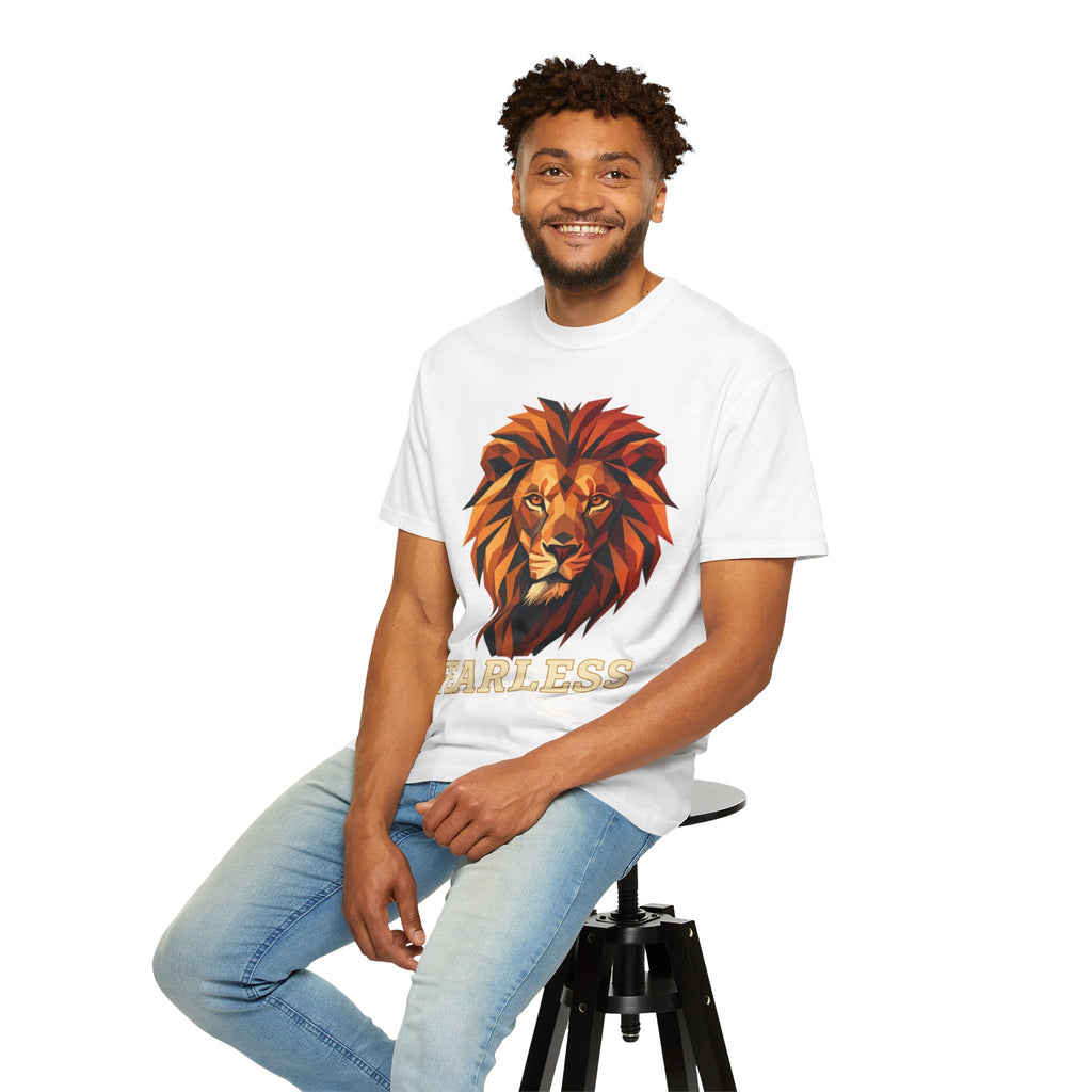 Fearless Lion T-Shirt — Bold Graphic Tee with Lion Head