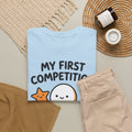 My First Competition Kids T‑Shirt – Cute Champ Podium Design