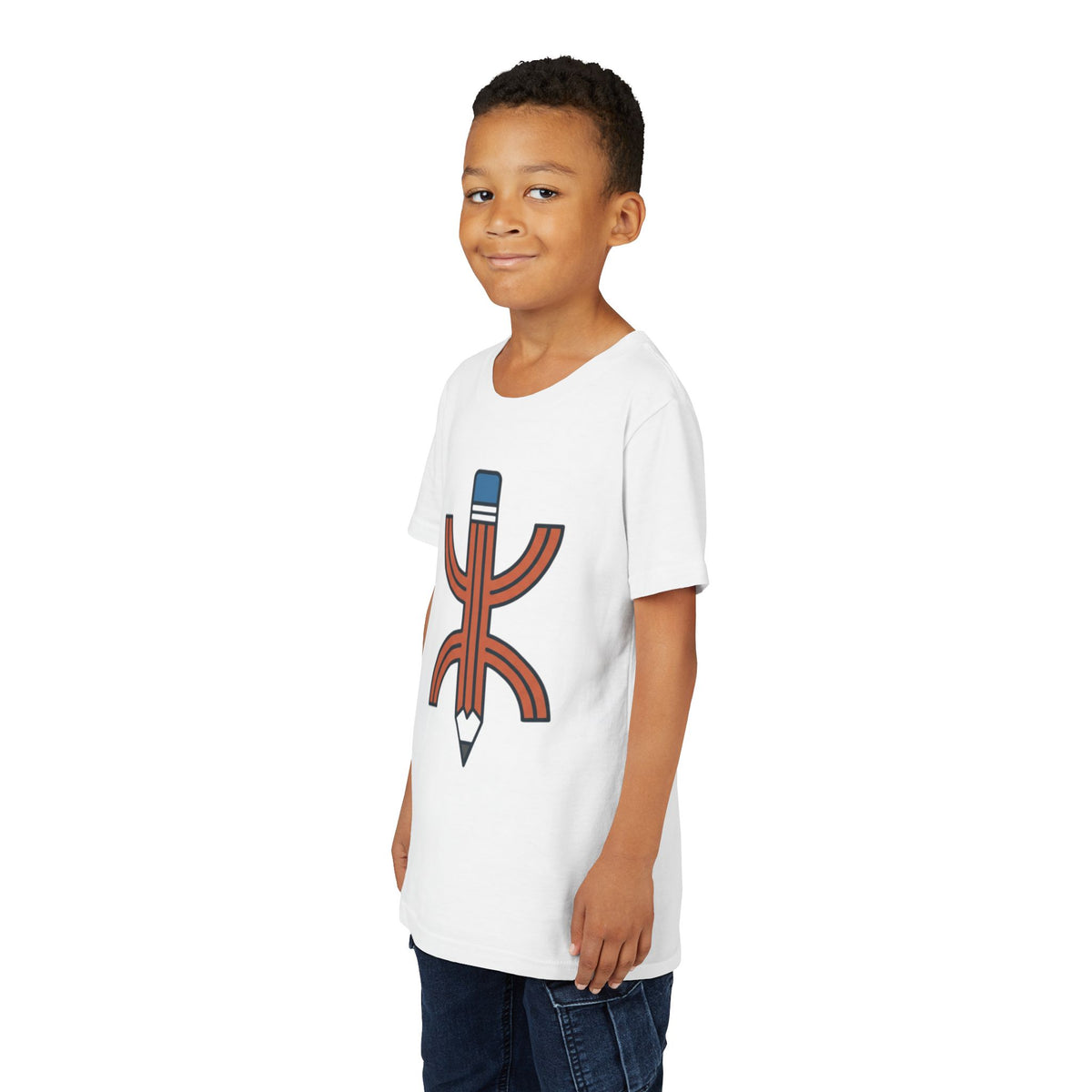 Pencil Logo Creative Kids Tee