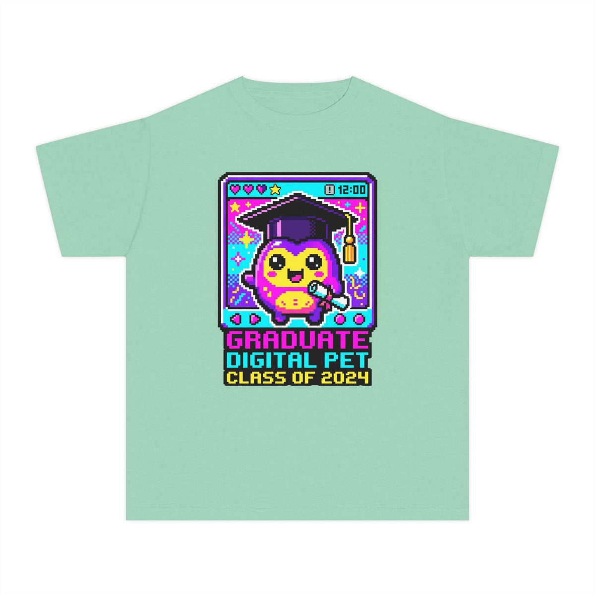 Graduate Digital Pet Kids Tee