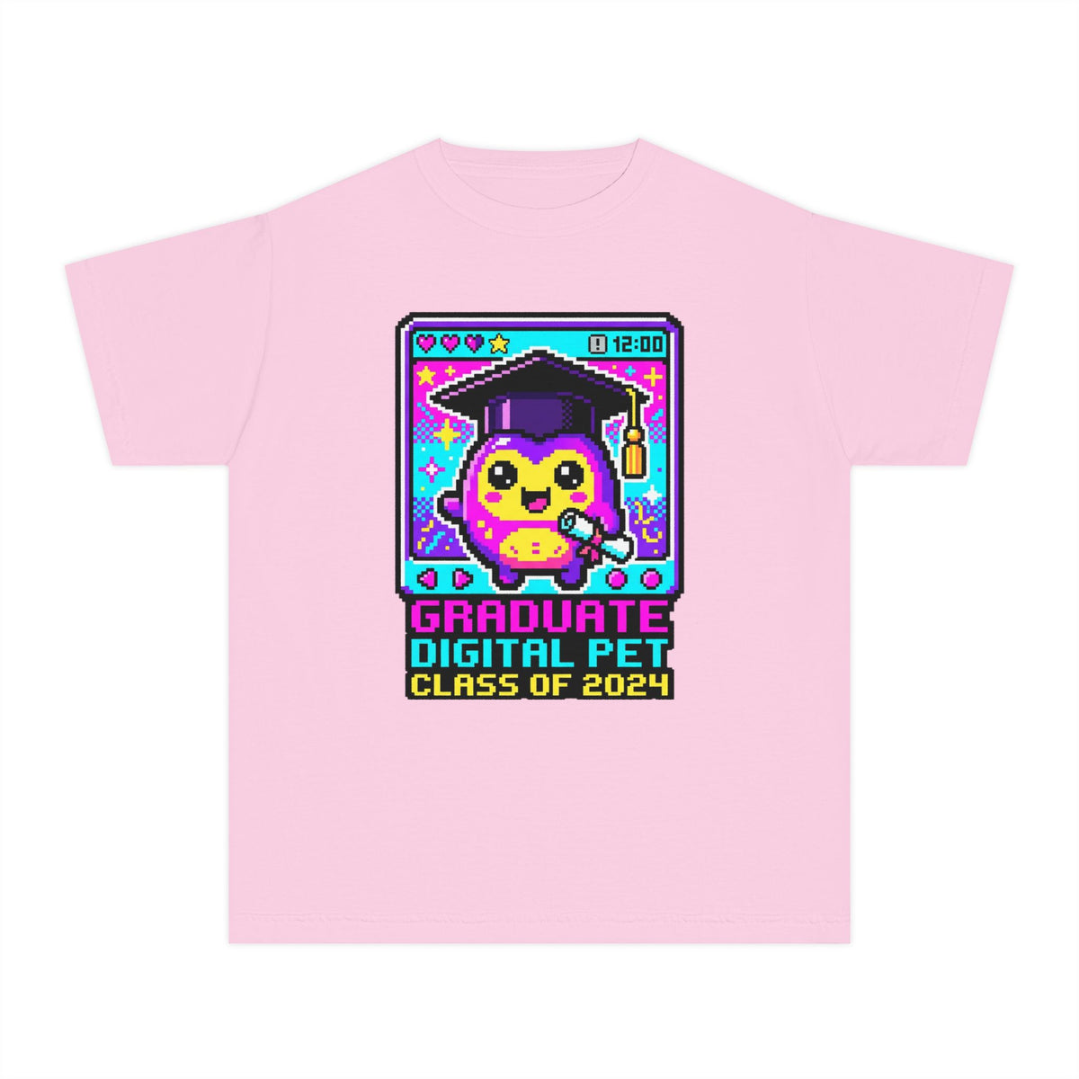 Graduate Digital Pet Kids Tee