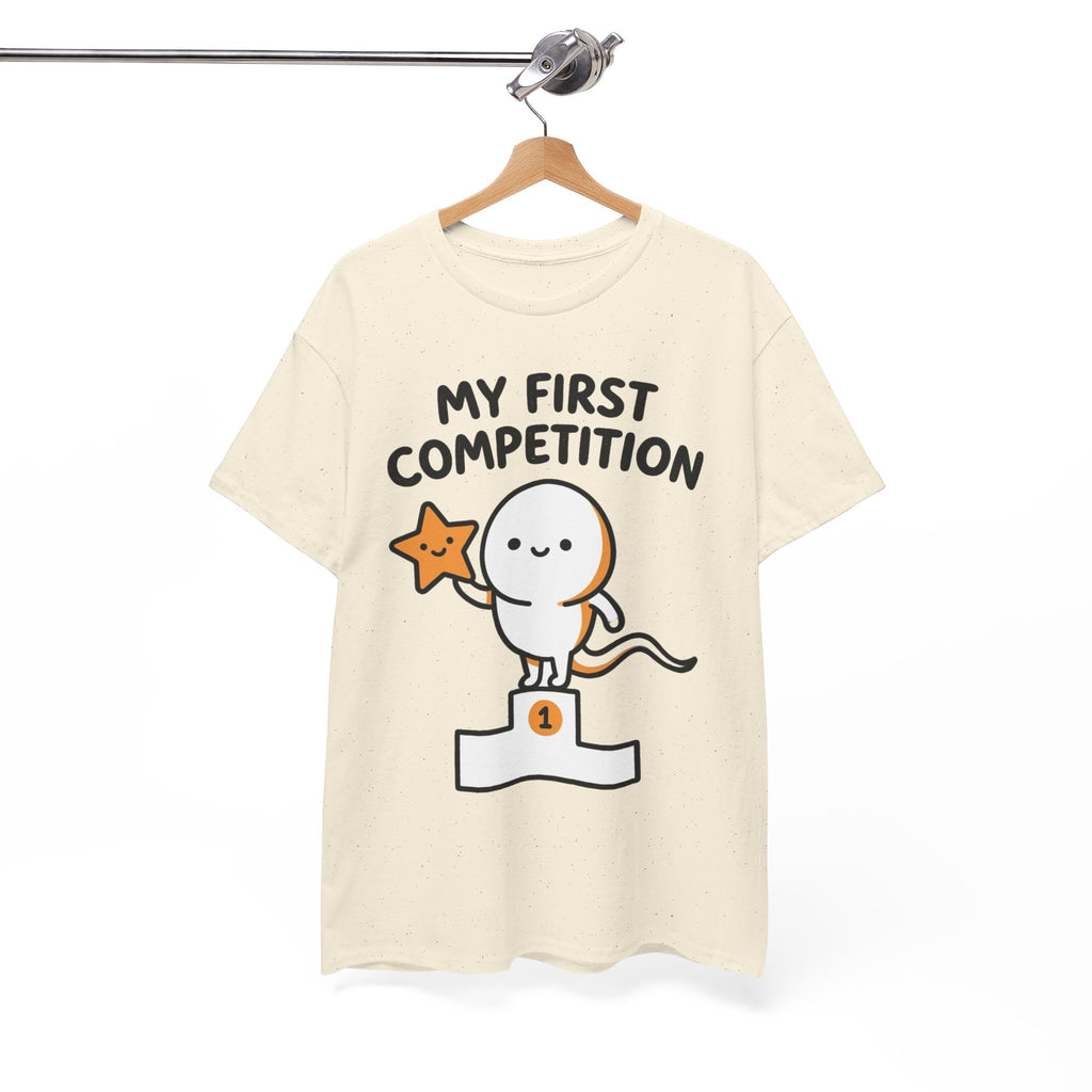 My First Competition Kids T‑Shirt – Cute Champ Podium Design