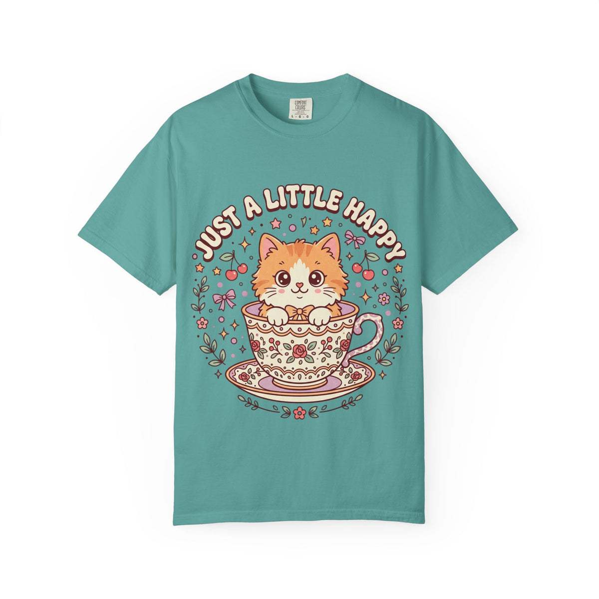 Just a Little Happy Kitty Tee
