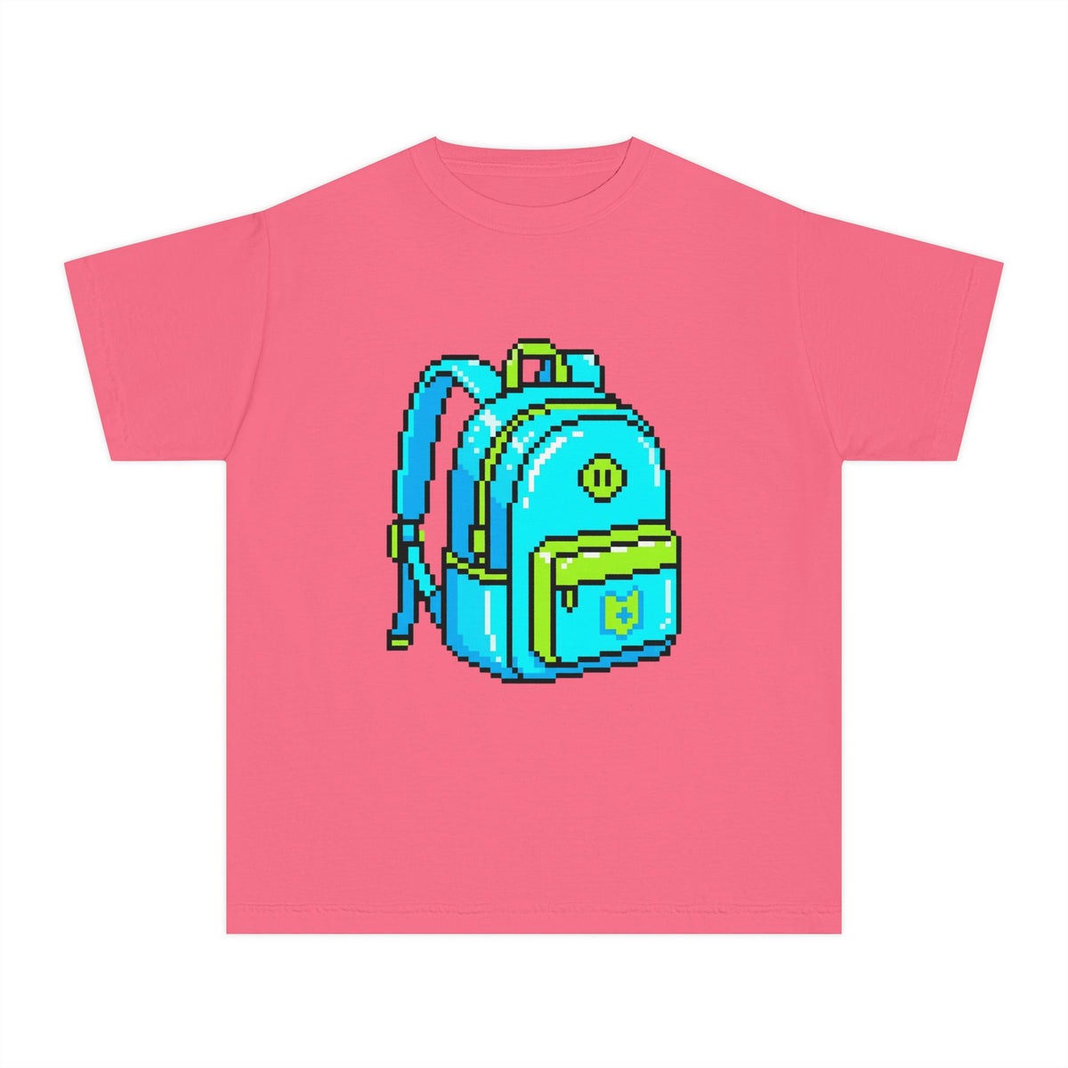 Pixel Backpack Kids Tee