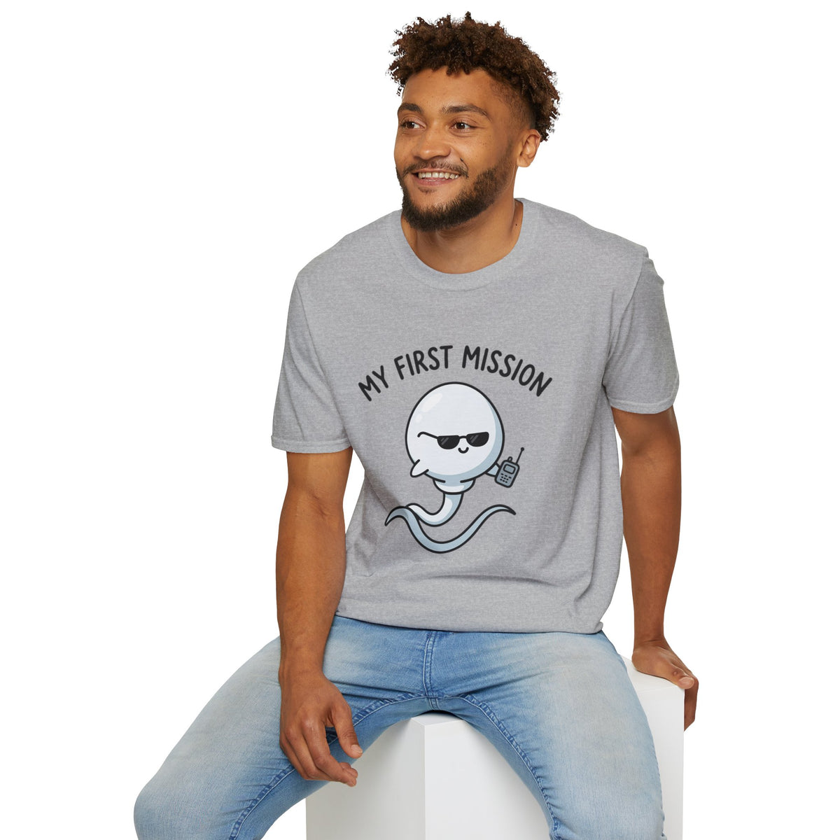 My First Mission Ghost T-Shirt — Cute Spooky Halloween Tee