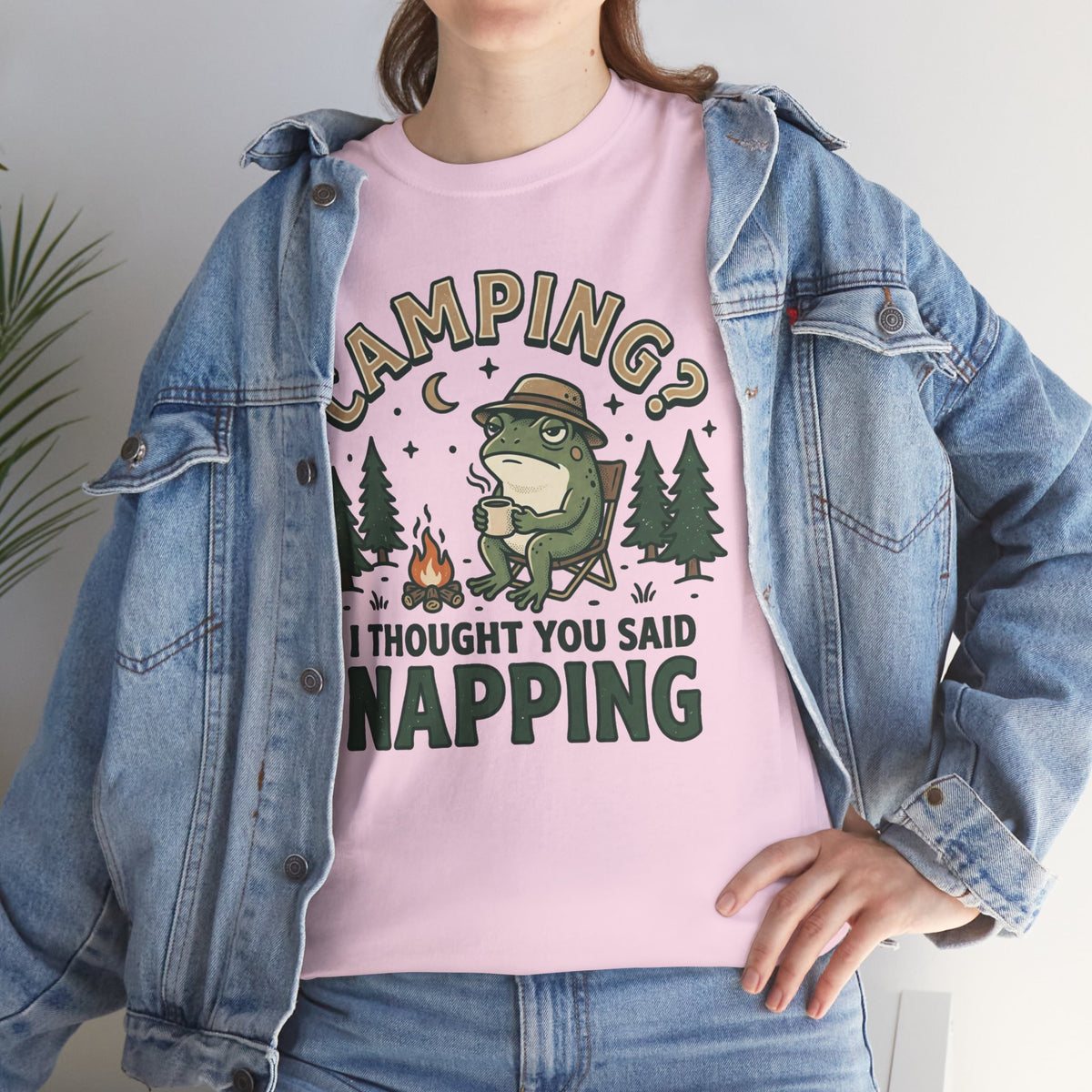 Camping? I Thought You Said Napping T-Shirt