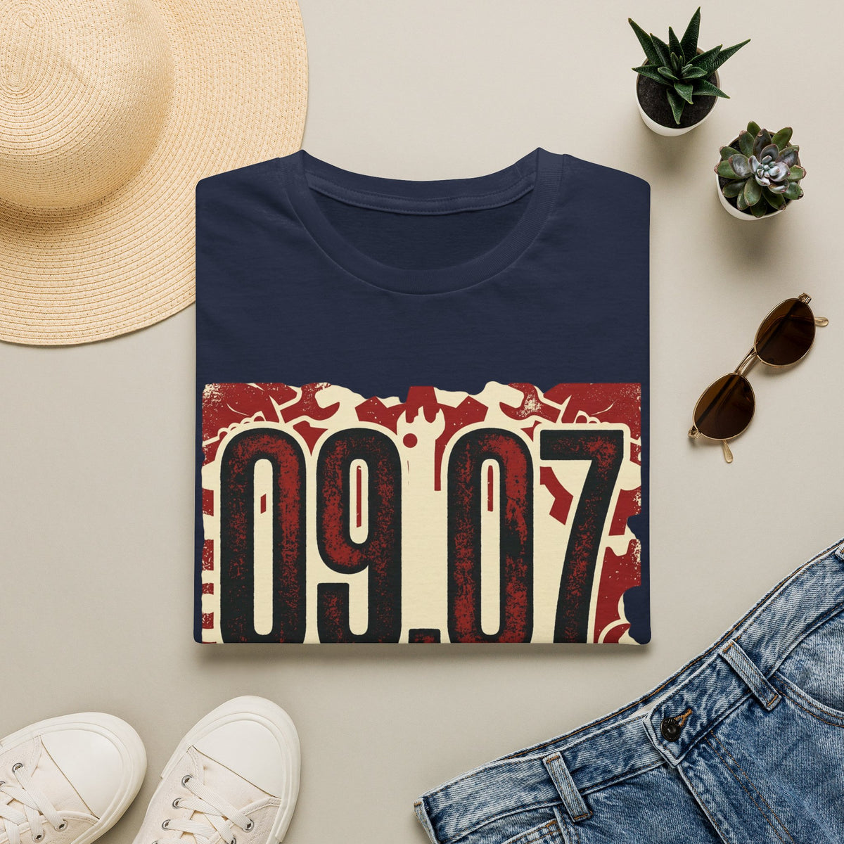 Labor Day 09.07 T-Shirt – 'A Day for Every Hand That Builds' Graphic Tee