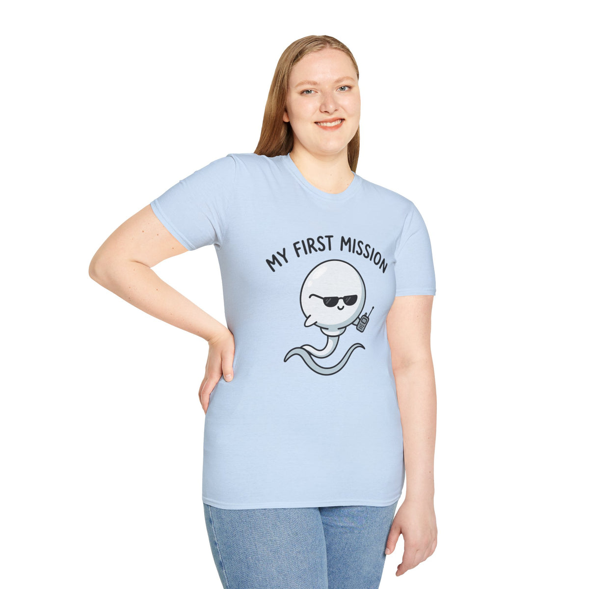 My First Mission Ghost T-Shirt — Cute Spooky Halloween Tee