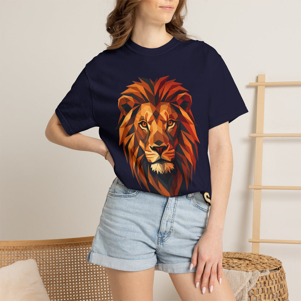 Fearless Lion T-Shirt — Bold Graphic Tee with Lion Head