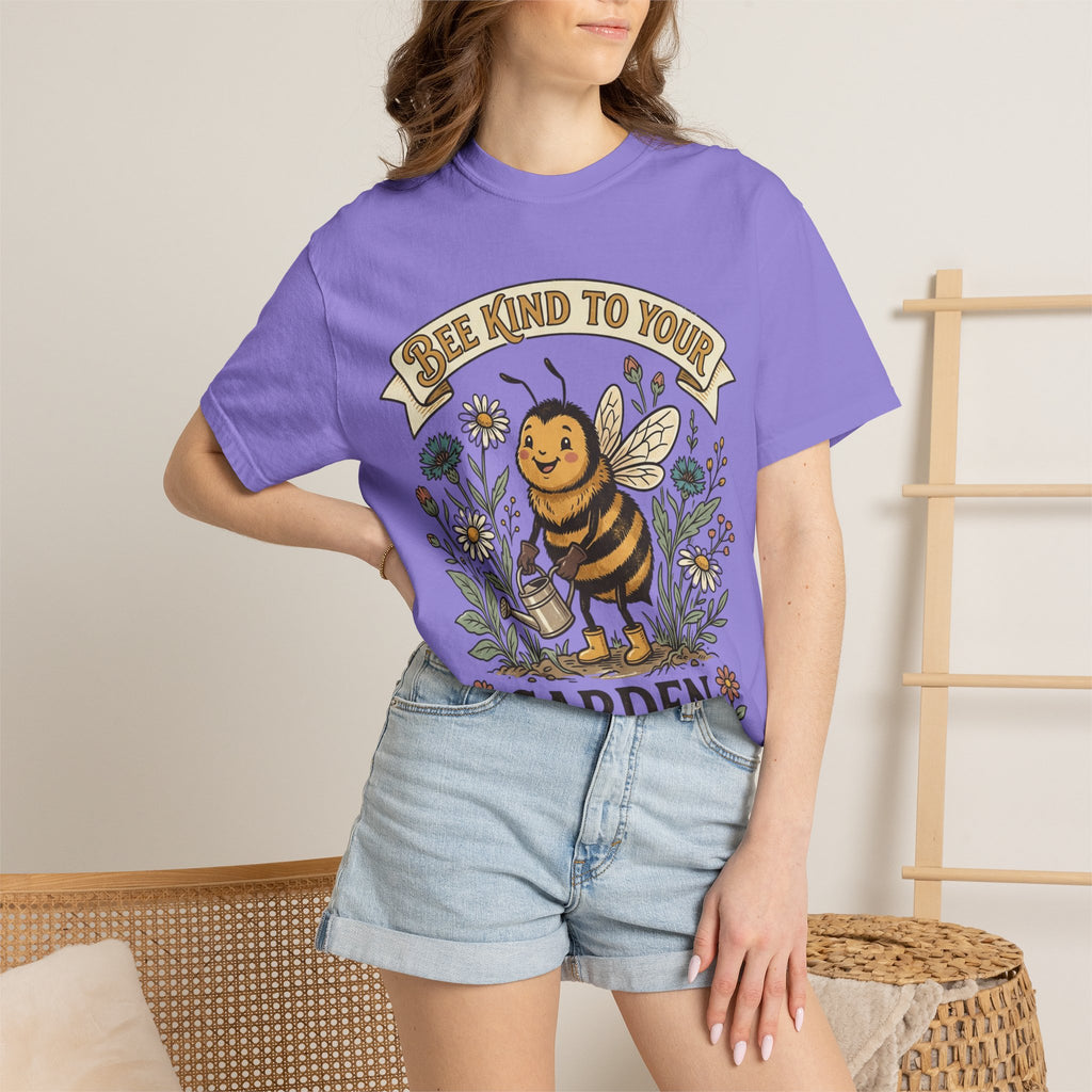 'Bee Kind to Your Garden' Cute Bee Gardening T-Shirt