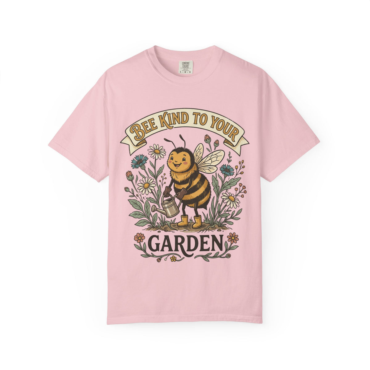 'Bee Kind to Your Garden' Cute Bee Gardening T-Shirt
