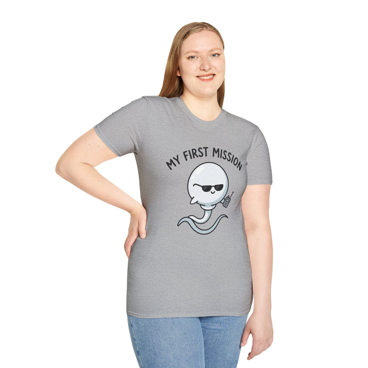 My First Mission Ghost T-Shirt — Cute Spooky Halloween Tee