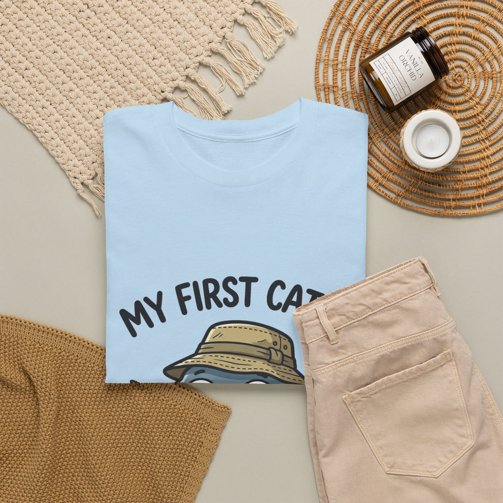 T-Shirt — "My First Catch" Cute Baby Narwhal Fishing Tee
