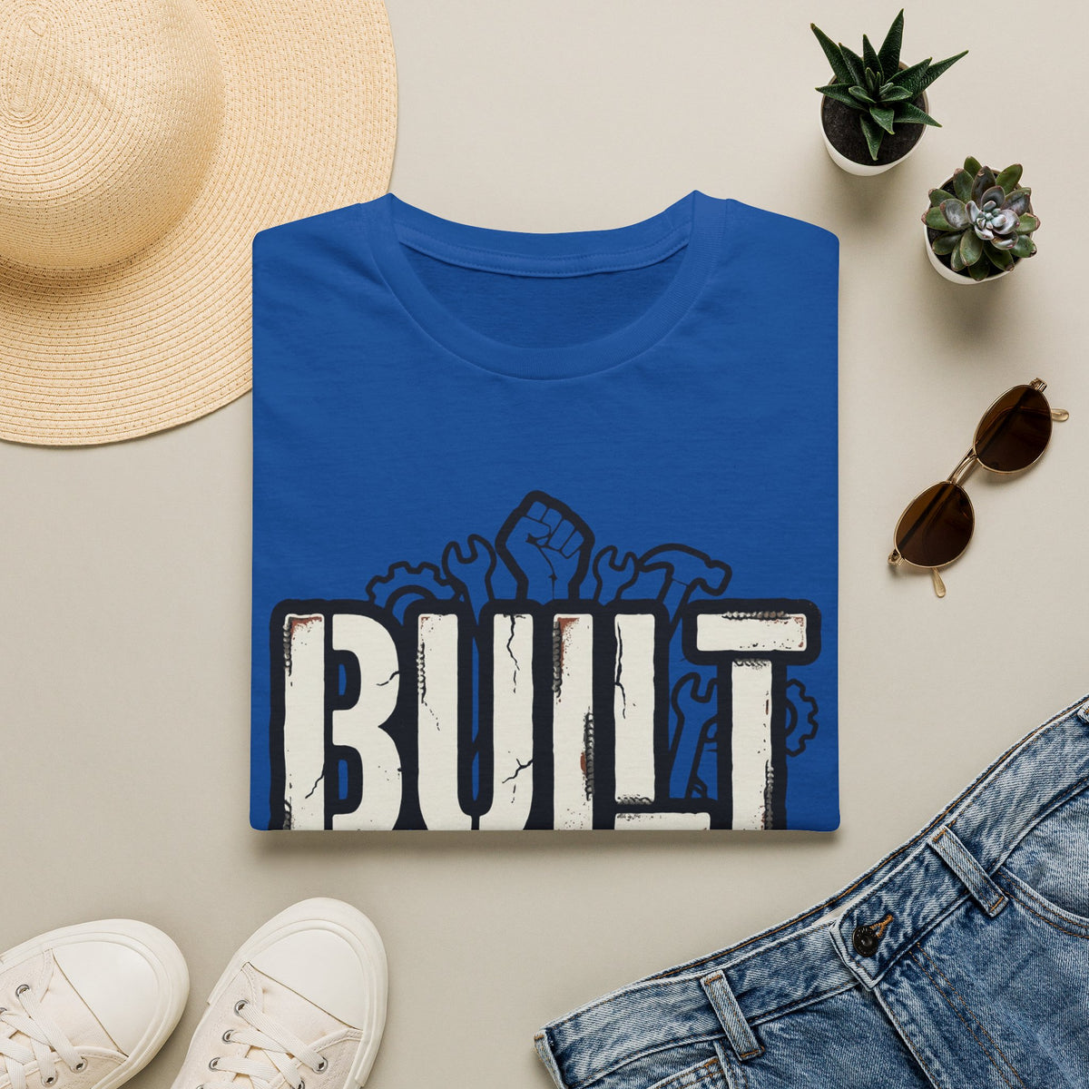 Built Graphic T-Shirt — Mechanic & Maker Workshop Tee