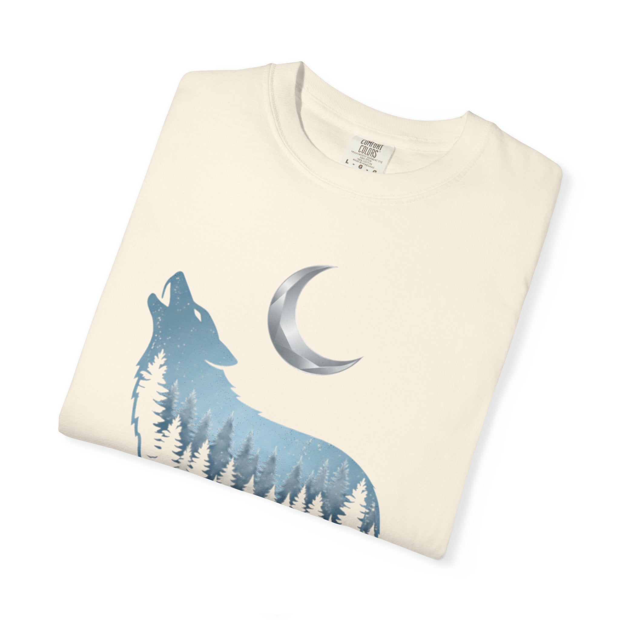 Wild & Free Wolf T-Shirt — Moonlit Woodland Graphic Tee