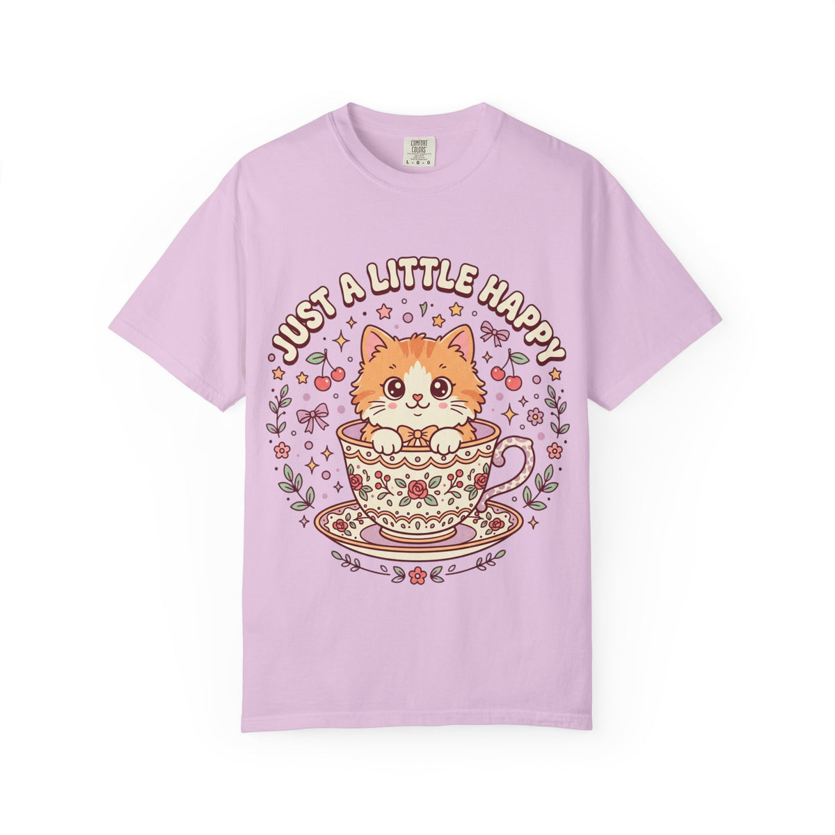 Just a Little Happy Kitty Tee