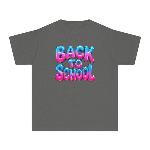 Bubble Letter Back to School Kids Tee