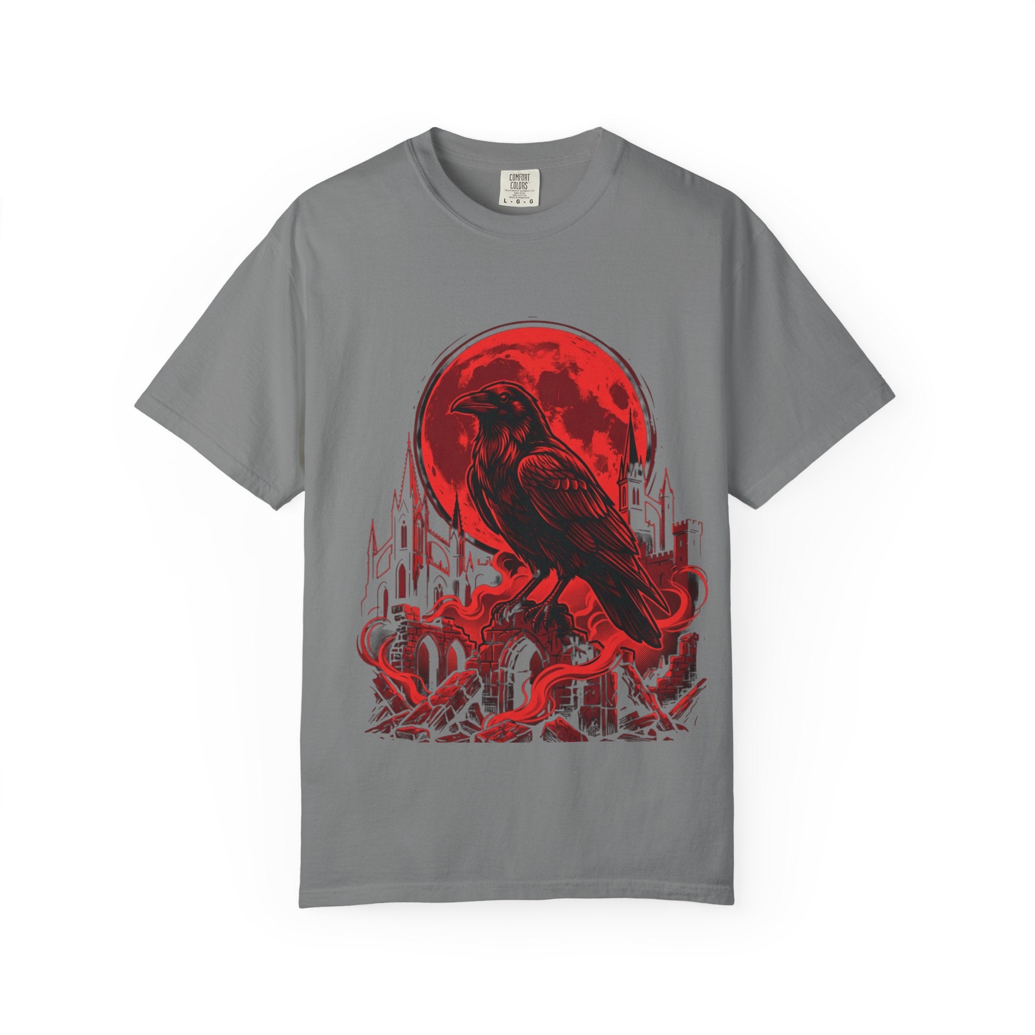 Raven Moon Graphic T-Shirt