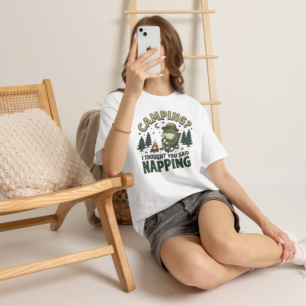 Camping? I Thought You Said Napping T-Shirt